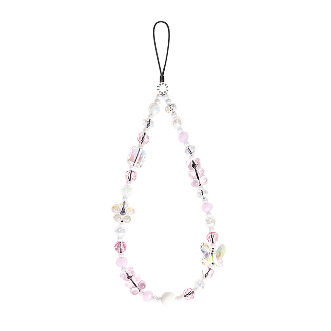 Veloures Beaded Hand Strap